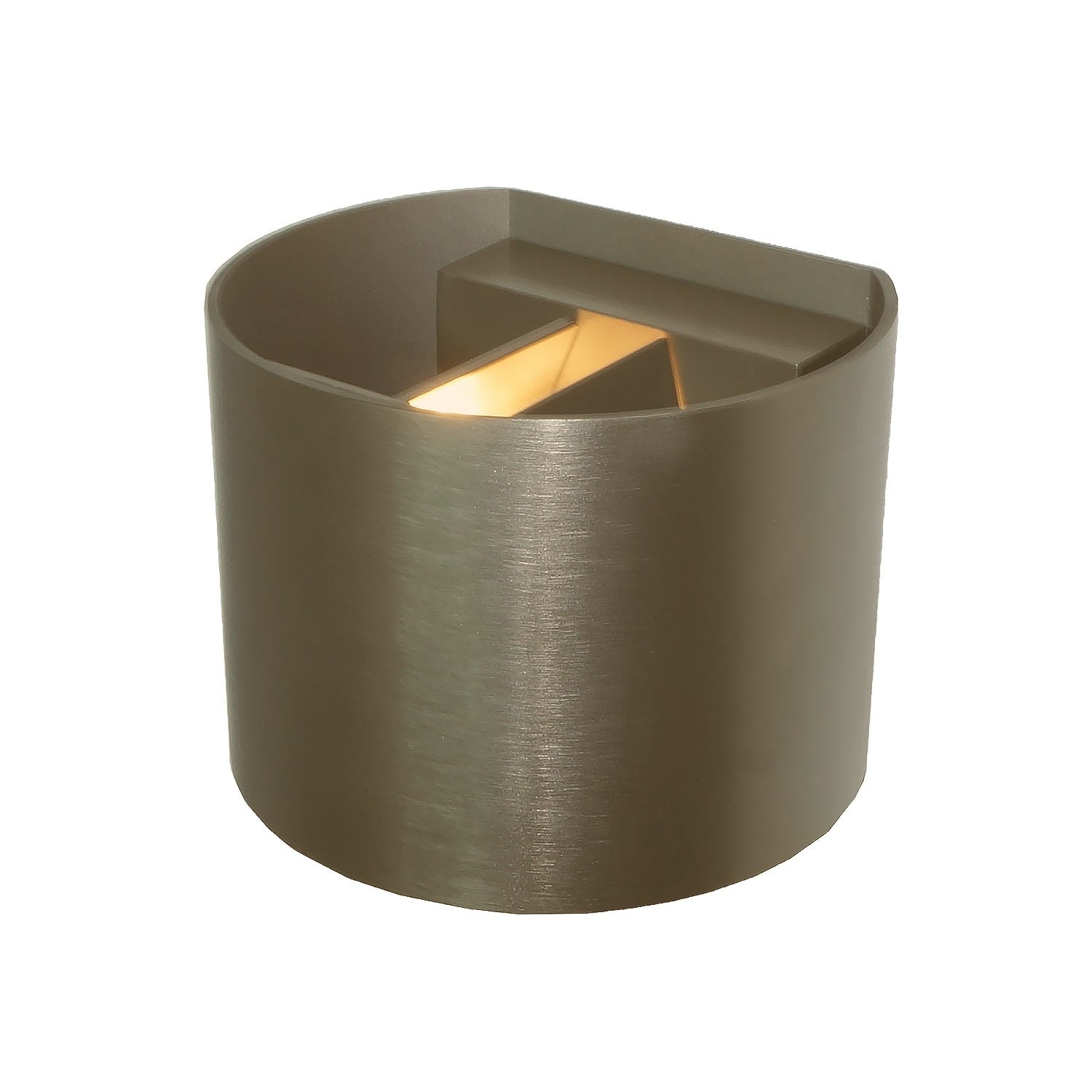 Artdelight Wandlamp Gyro B 13 cm metallic brons