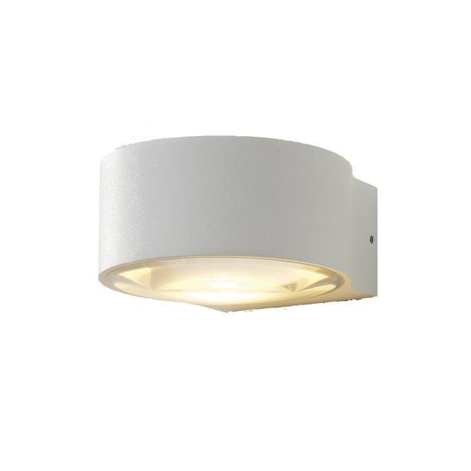 Artdelight Wandlamp Hudson Ø 11 cm wit