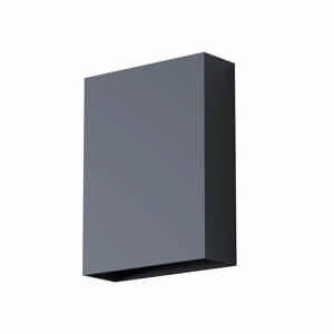 Artdelight Wandlamp Memphis H 16 cm zwart