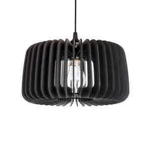 Blij Design Hanglamp Boston: 30 cm zwart.