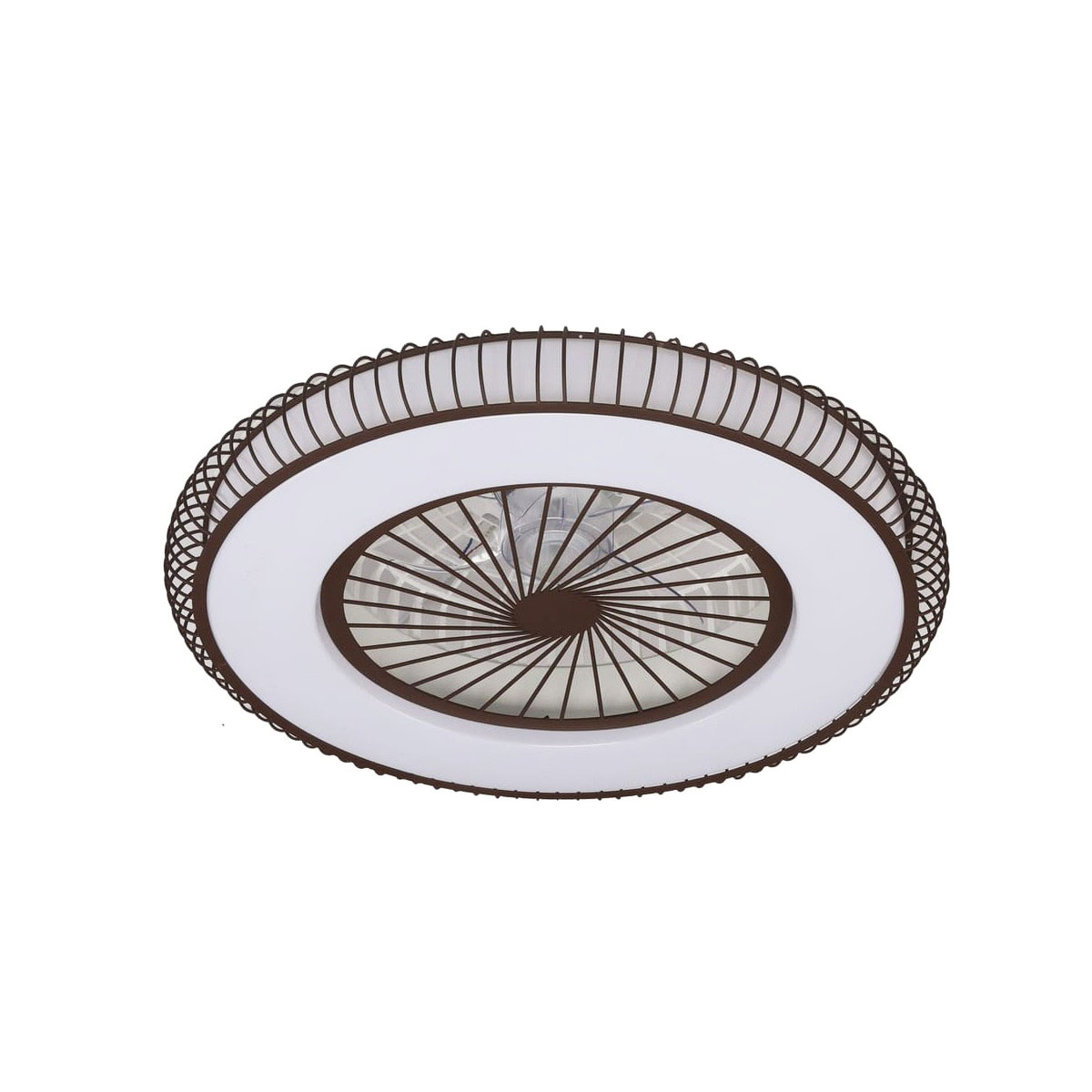 CristalRecord Plafondventilator Mirabel Ø 56 cm brons
