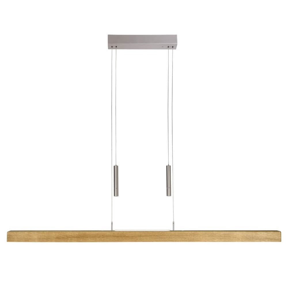 Herzblut Hanglamp Leonora Dim up-down 121 cm eiken