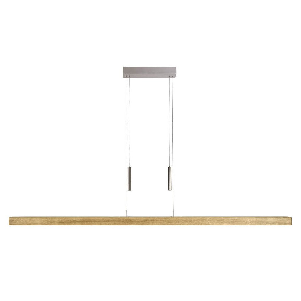 Herzblut Hanglamp Leonora Dim up-down 160 cm eiken