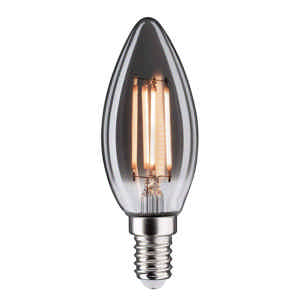 Highlight Lamp LED E14 kaars 4W 130LM 2200K Dimbaar rook