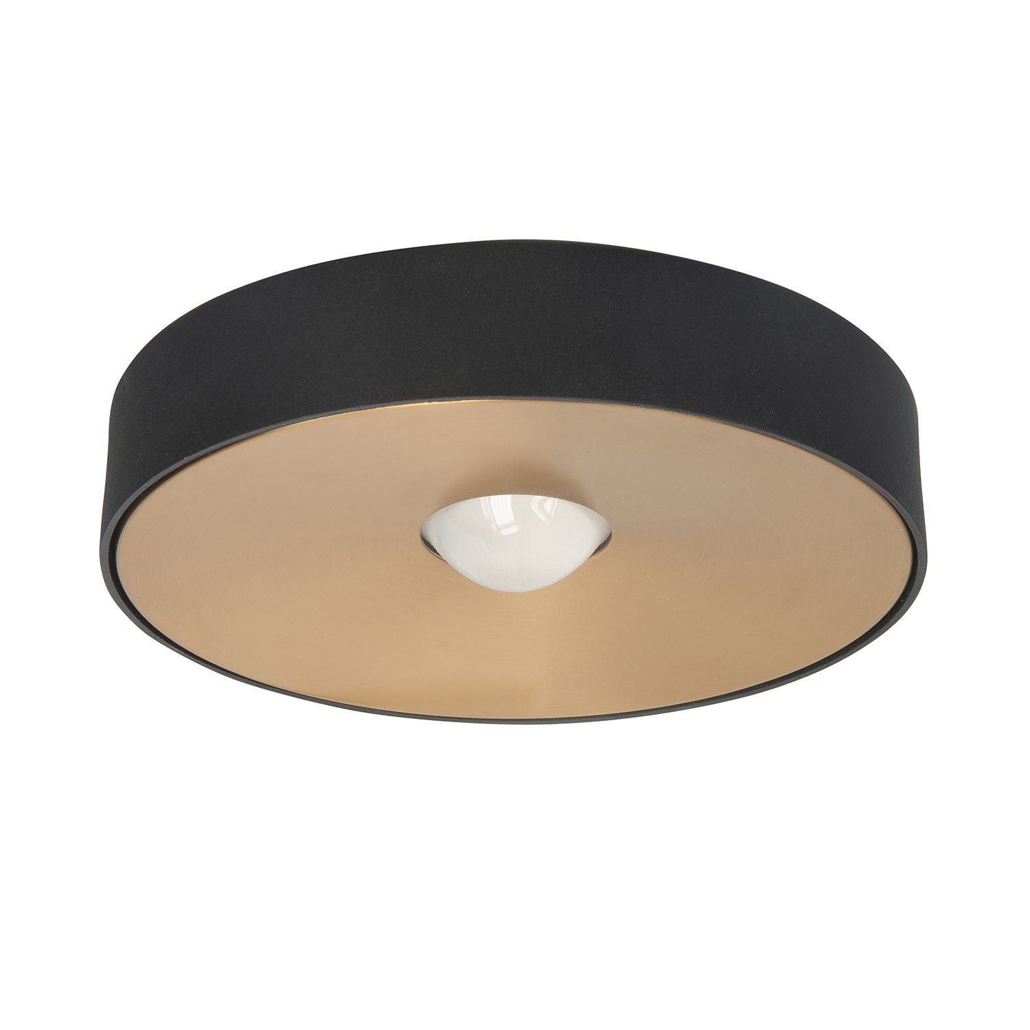 Highlight Plafondlamp Bright Ø 20 cm zwart goud