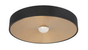 Highlight Plafondlamp Bright Ø 26 cm zwart goud