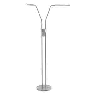 Highlight Vloerlamp Murcia 2 lichts H 145 cm mat chroom