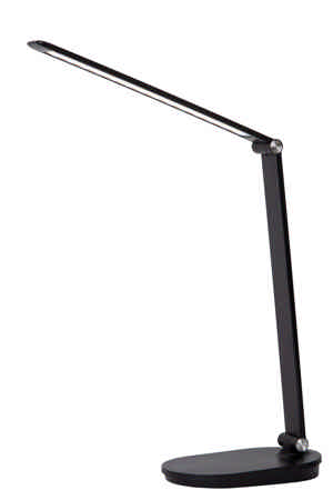 Lucide ALDWIN - Bureaulamp - LED Dimb. - 1x8W 2800K/6500K - Zwart