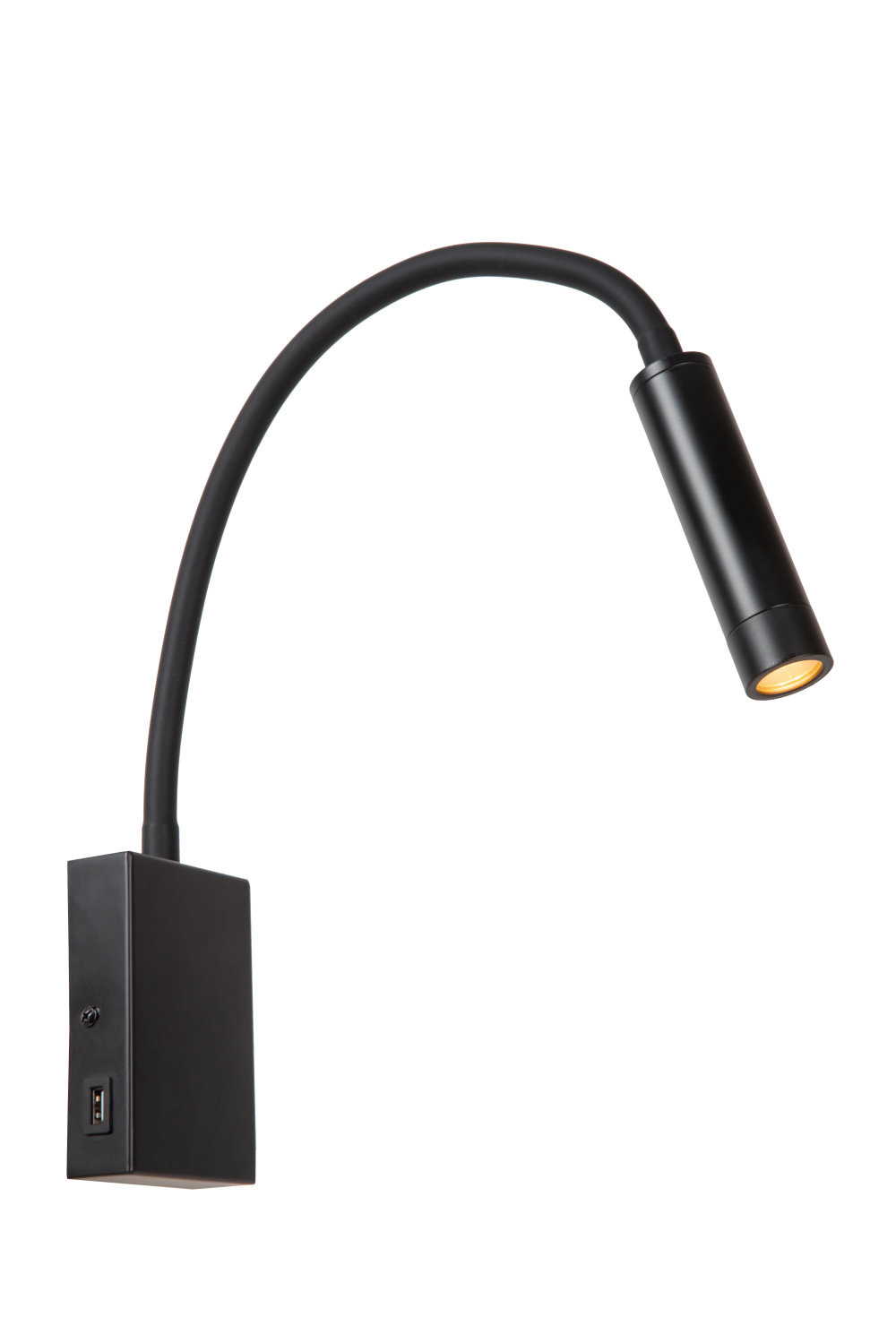 Lucide ALEC - Wandspot / Wandlamp - LED - G9 - 1x3W 2700K - Inclusief omwisselbare ringen - Zwart