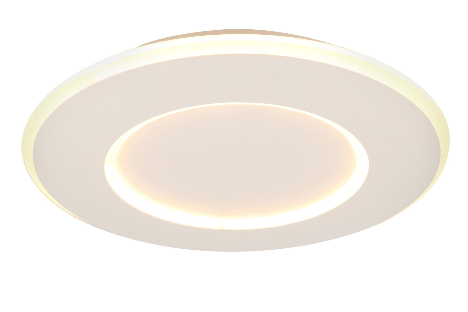 Lucide AXELLE - Plafonnière - Ø 39,6 cm - LED Dimb. - 1x24W 2700K - 3 StepDim - Wit