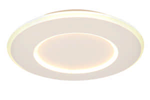 Lucide AXELLE - Plafonnière - Ø 39,6 cm - LED Dimb. - 1x24W 2700K - 3 StepDim - Wit