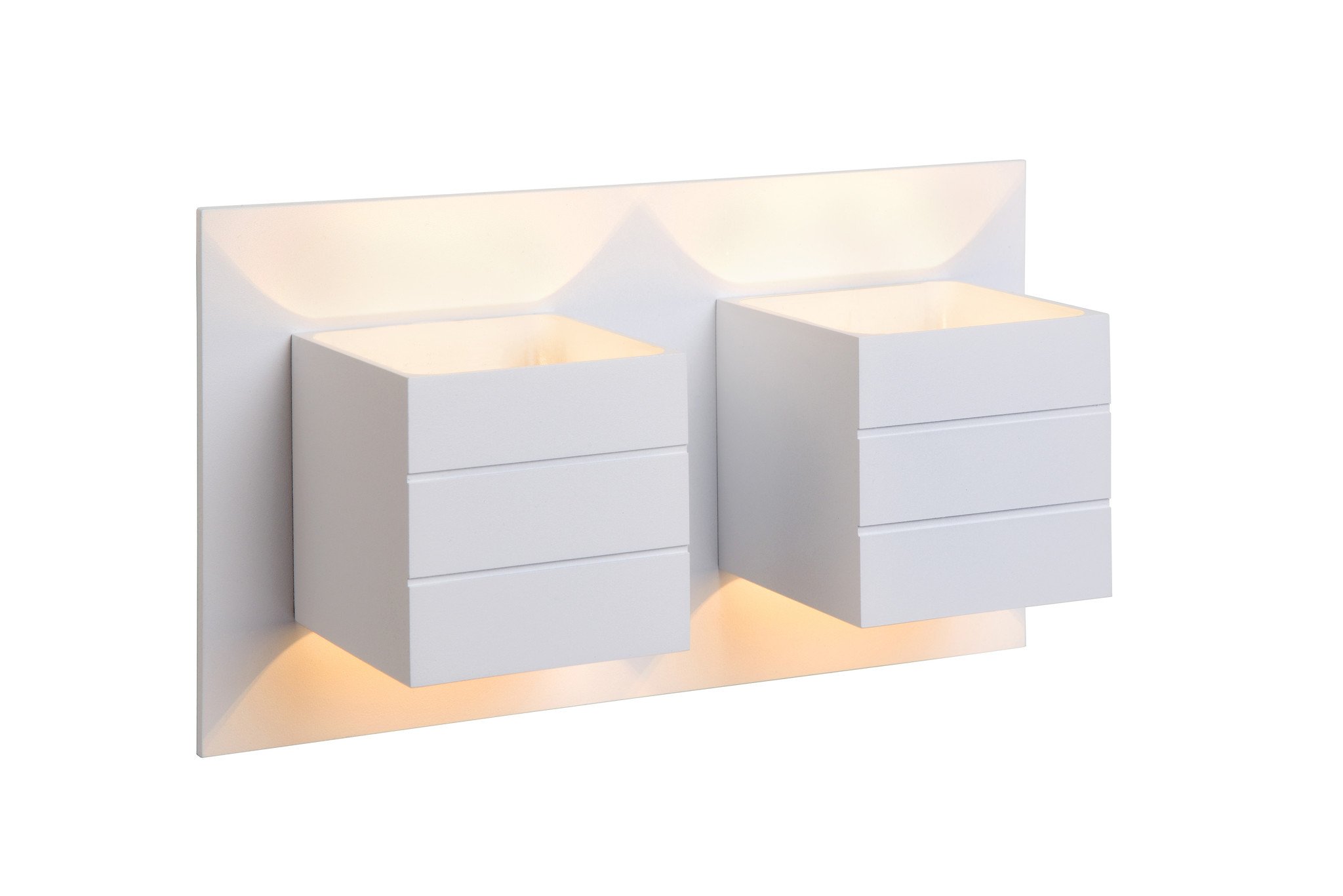 Lucide BOK - Wandlamp - 2xG9 - Wit