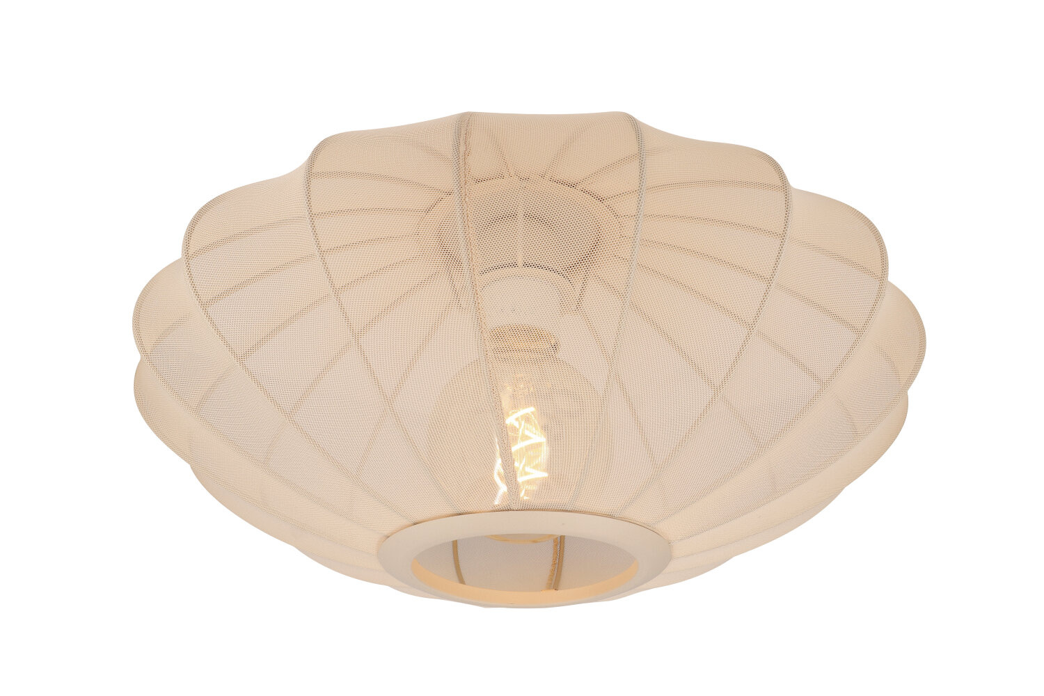 Lucide CORINA - Plafonnière - Ø 40 cm - 1xE27 - Beige