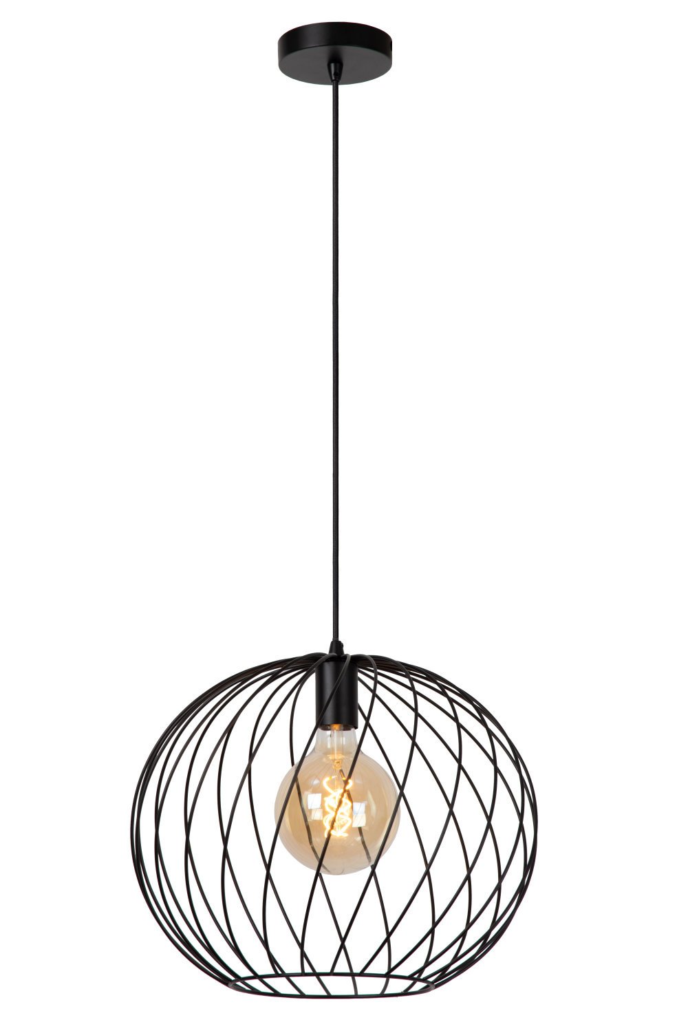 Lucide DANZA Hanglamp zwart