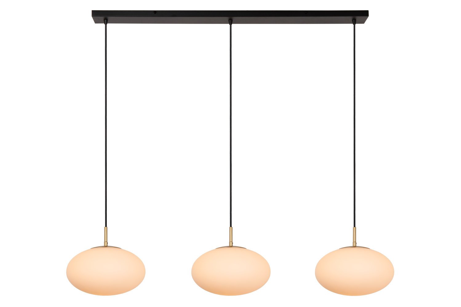 Lucide ELYSEE - Hanglamp - 3xE27 - Opaal