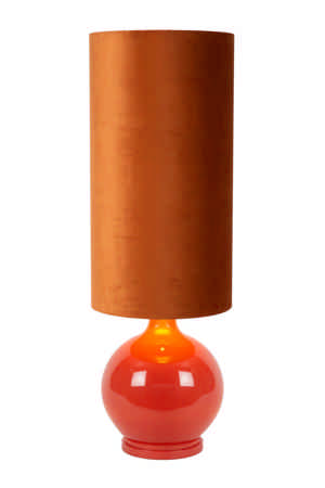 Lucide ESTERAD - Vloerlamp - Ø 34 cm - 1xE27 - Oranje