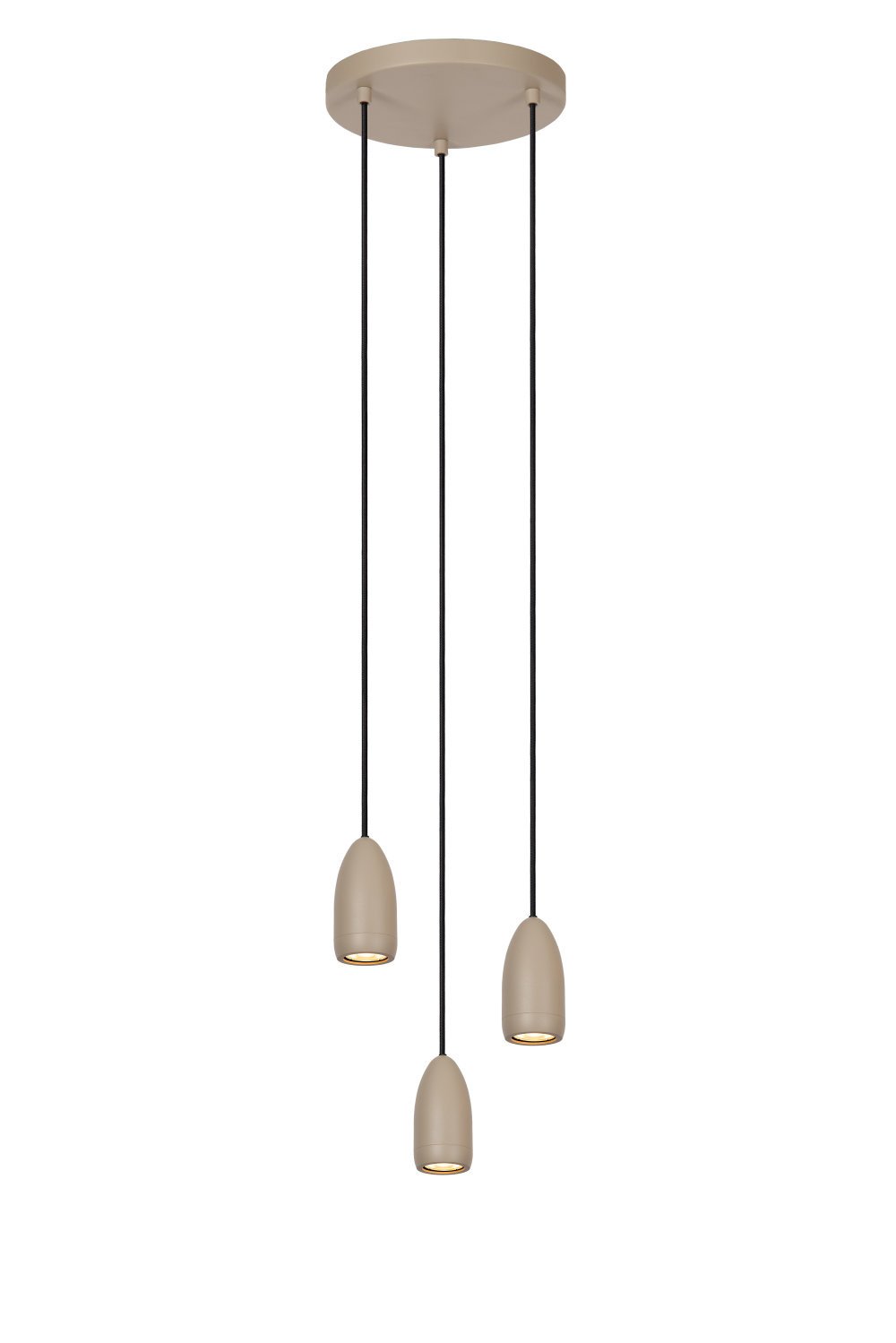 Lucide EVORA Hanglamp Taupe