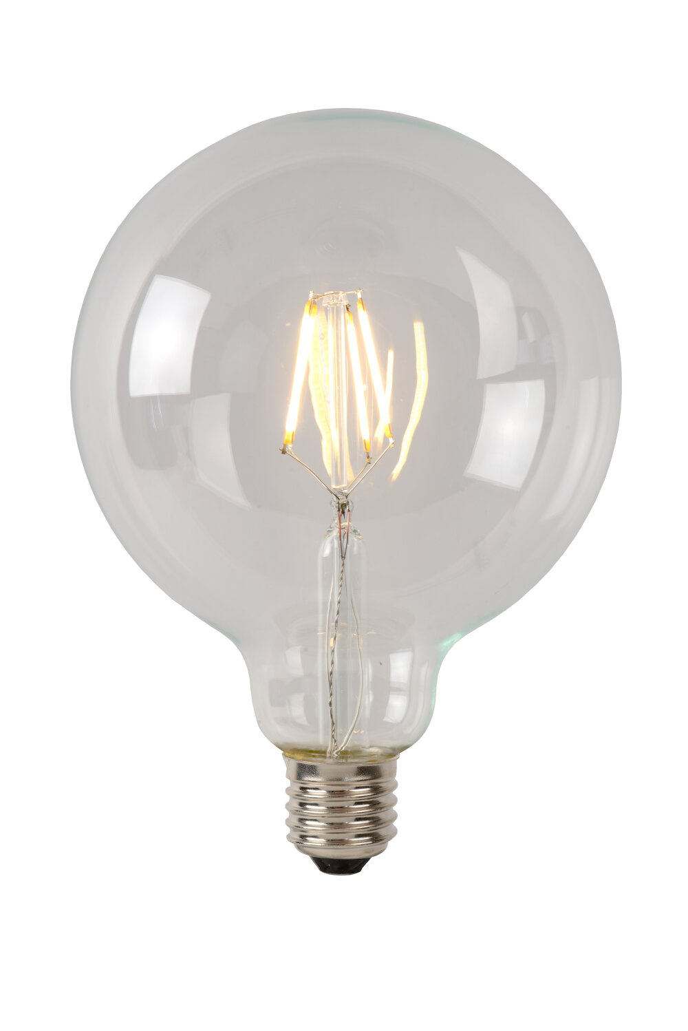 Lucide G125 Class A - Filament lamp - Ø 12,5 cm - LED - E27 - 1x7W 2700K - Transparant