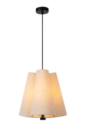 Lucide GREGORY - Hanglamp - Ø 34,3 cm - 3xE27 - Beige