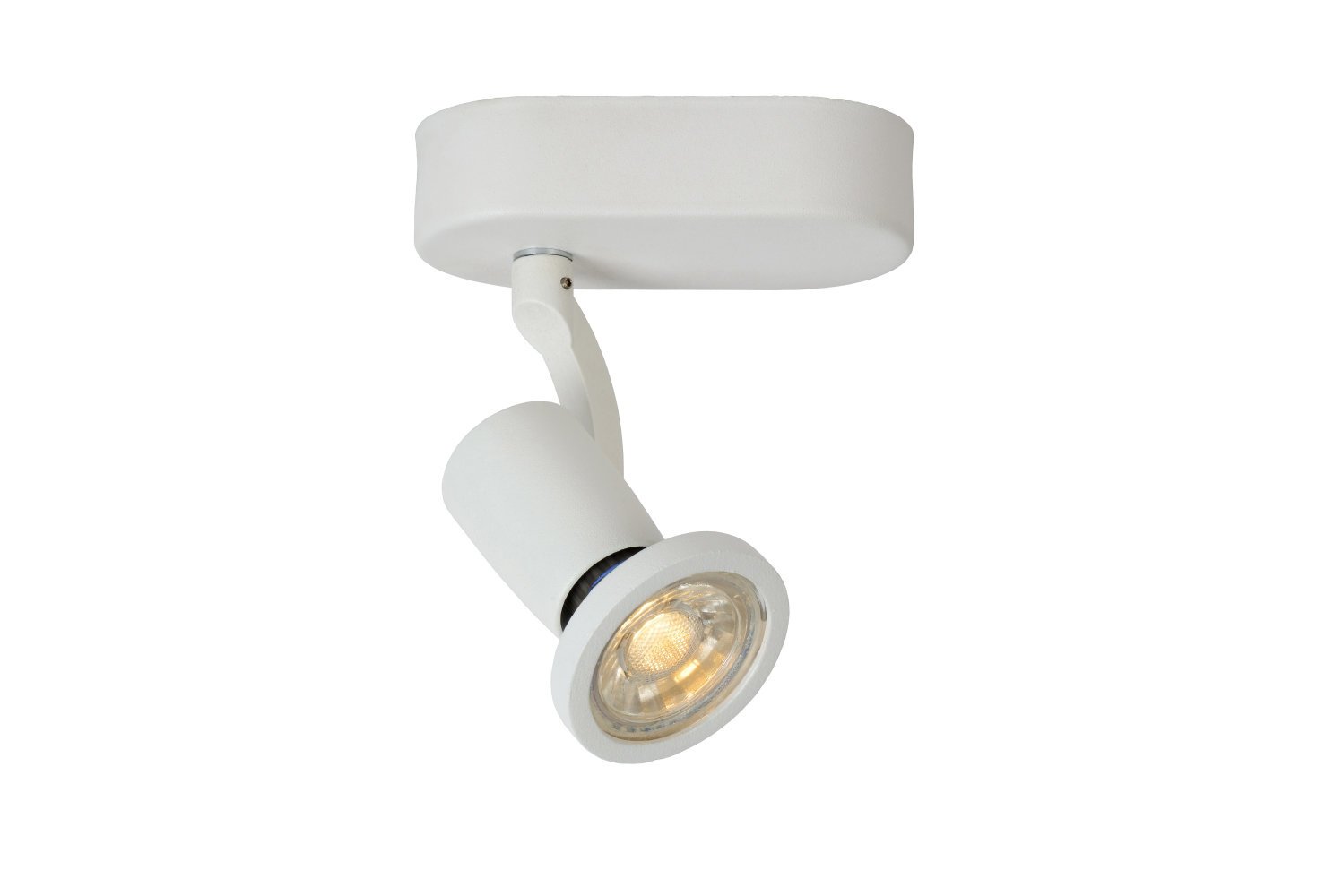 Lucide JASTER-LED - Plafondspot - LED - GU10 - 1x5W 2700K - Wit