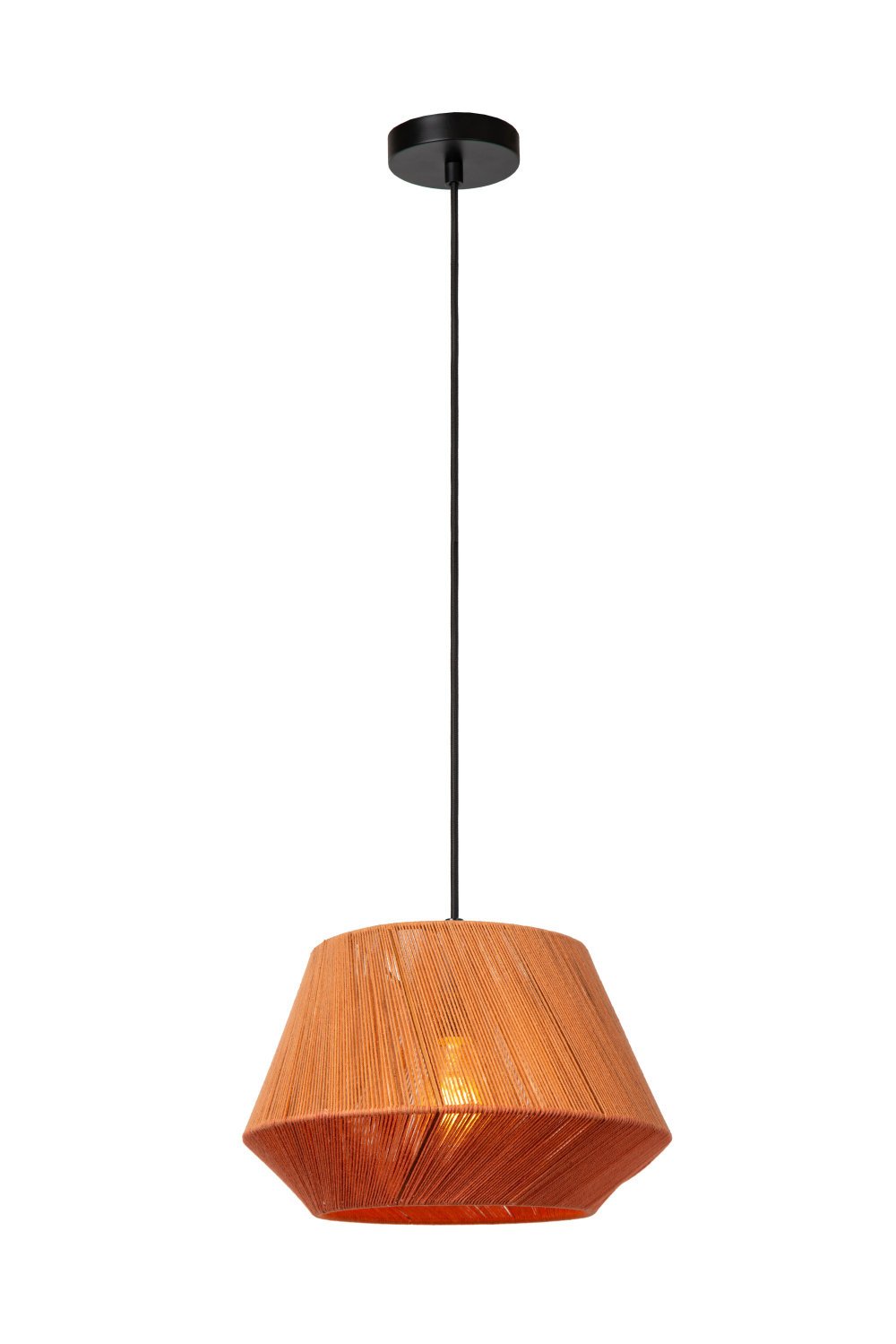 Lucide JESSICA - Hanglamp - Ø 30 cm - 1xE27 - Terracotta