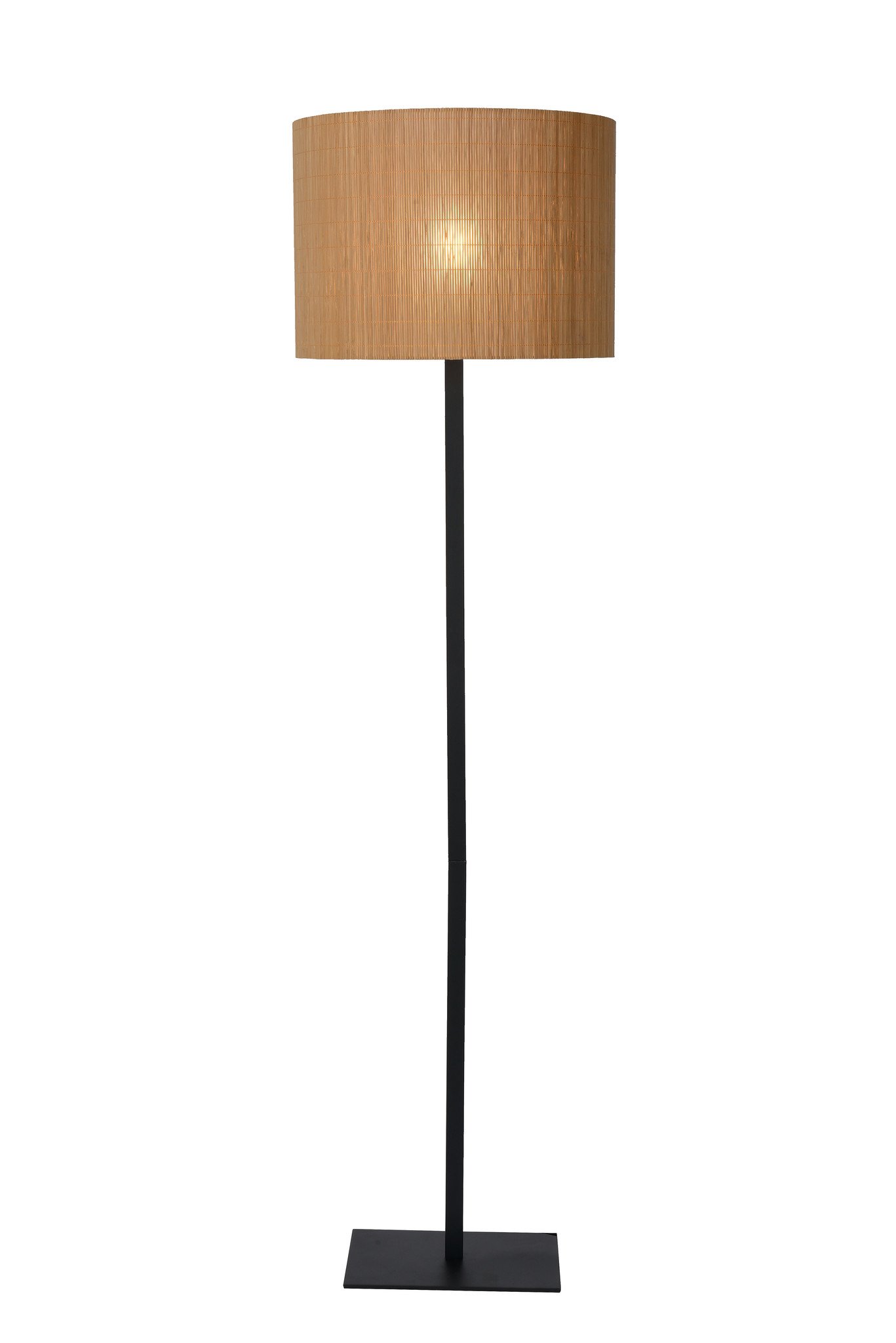 Lucide MAGIUS - Vloerlamp - Ø 42 cm - 1xE27 - Naturel