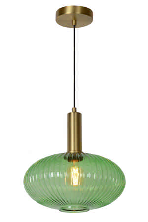 Lucide MALOTO - Hanglamp - Ø 30 cm - 1xE27 - Groen