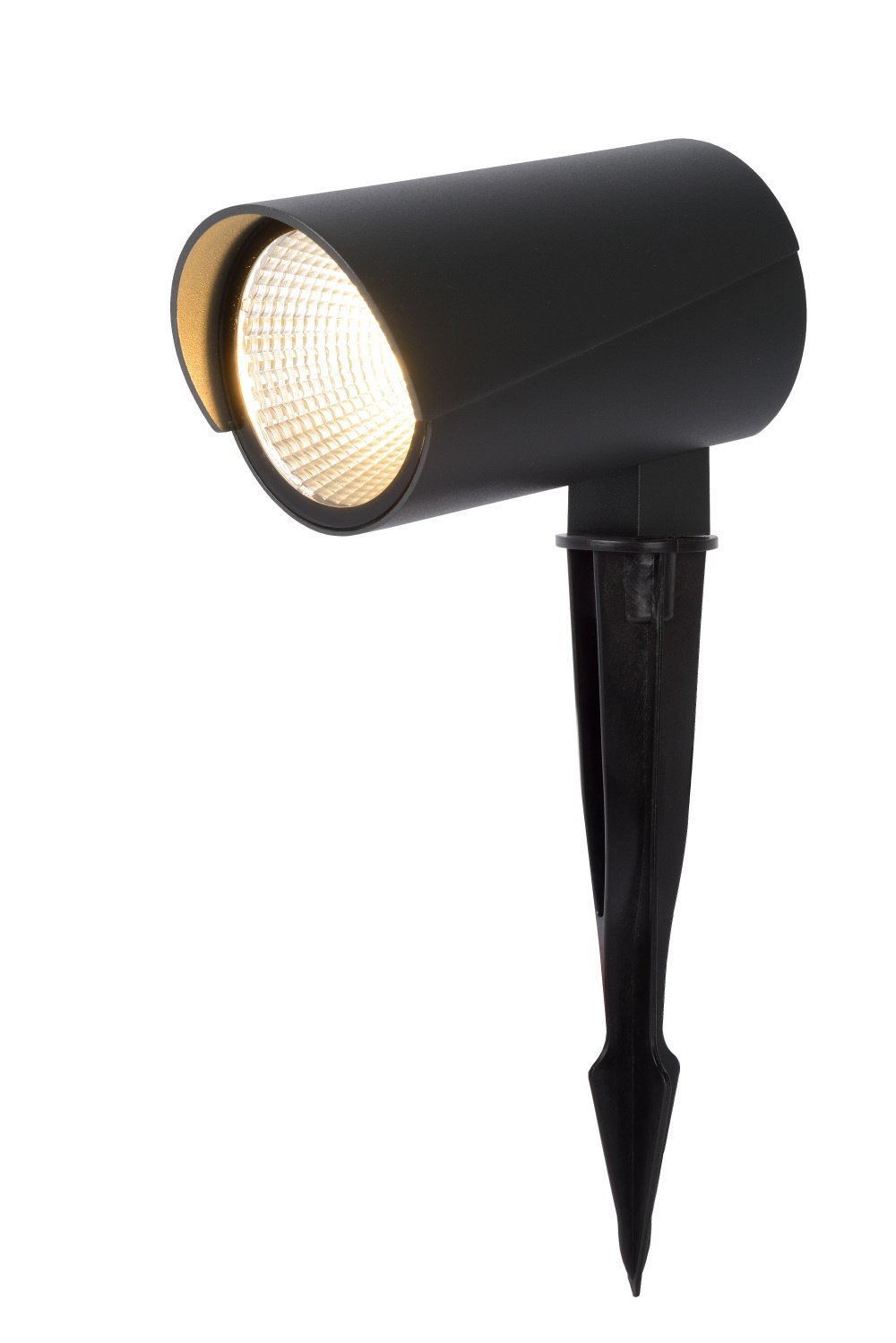 Lucide MANAL - Tuinspot - LED - 1x13W 3000K - IP65 - Antraciet