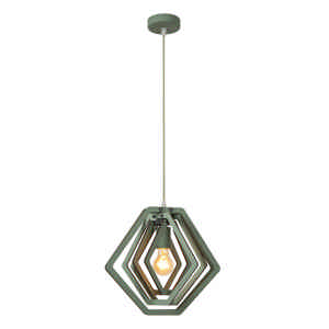 Lucide MAURO - Hanglamp Kinderkamer - 1xE27 - Groen