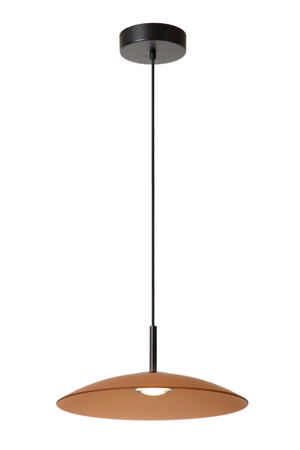 Lucide MENGA - Hanglamp - Ø 40 cm - LED Dimb. - 1x11W 2700K - Amber