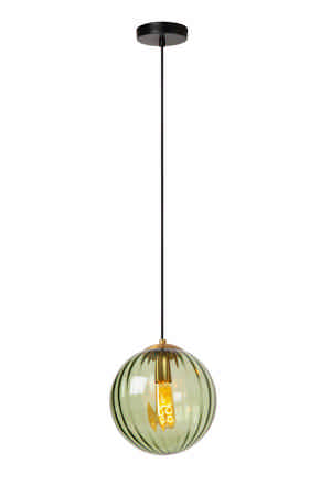 Lucide MONSARAZ - Hanglamp - Ø 25 cm - 1xE27 - Groen