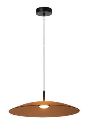 Lucide Premium MENGA - Hanglamp - Ø 60 cm - LED Dimb. - 1x18,6W 2700K - Amber