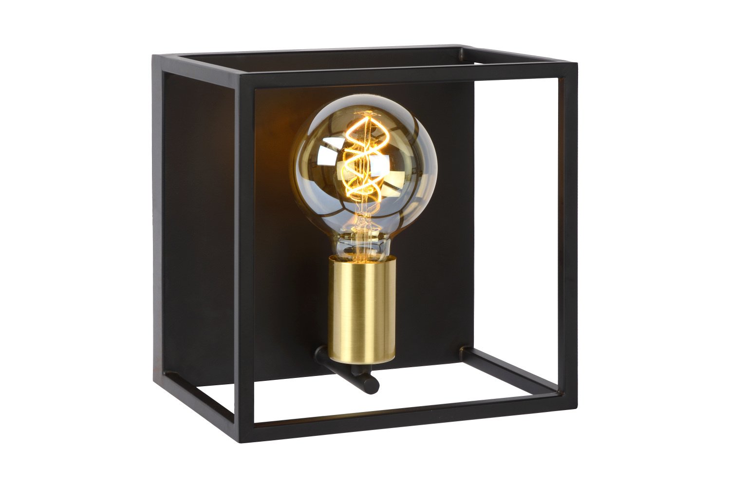 Lucide RUBEN - Wandlamp - 1xE27 - Zwart