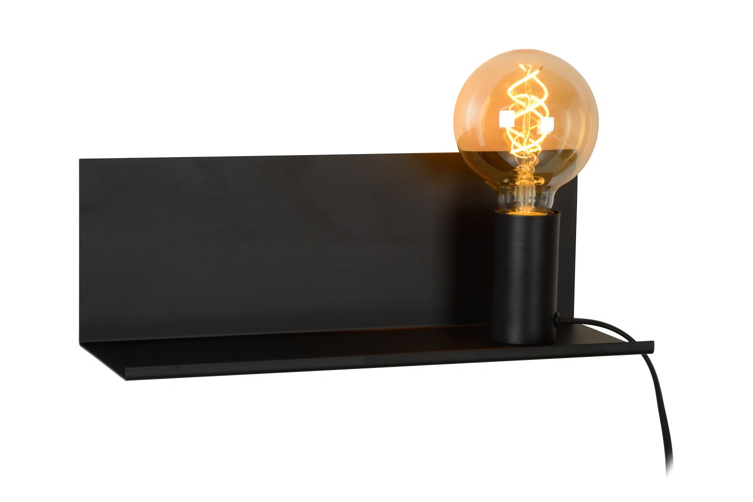 Lucide SEBO Bedlamp Zwart