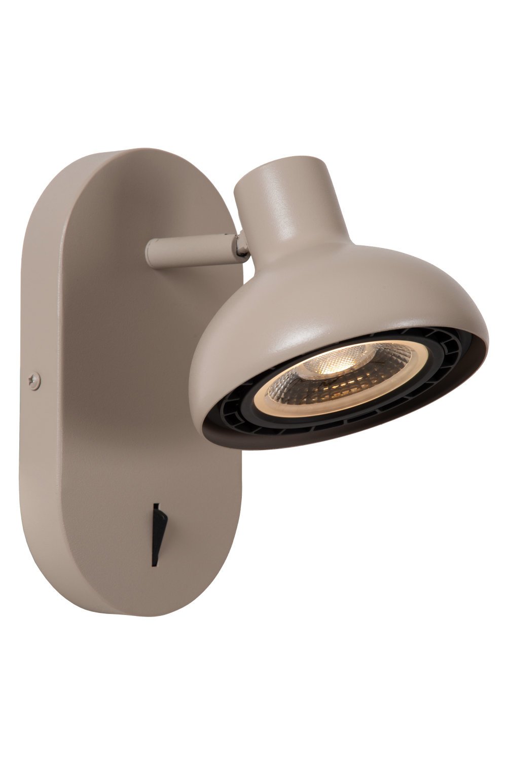 Lucide SENSAS - Bedlamp / Wandlamp - 1xGU10 (ES111) - Beige