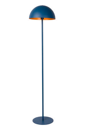 Lucide SIEMON - Vloerlamp - Ø 35 cm - 1xE27 - Blauw