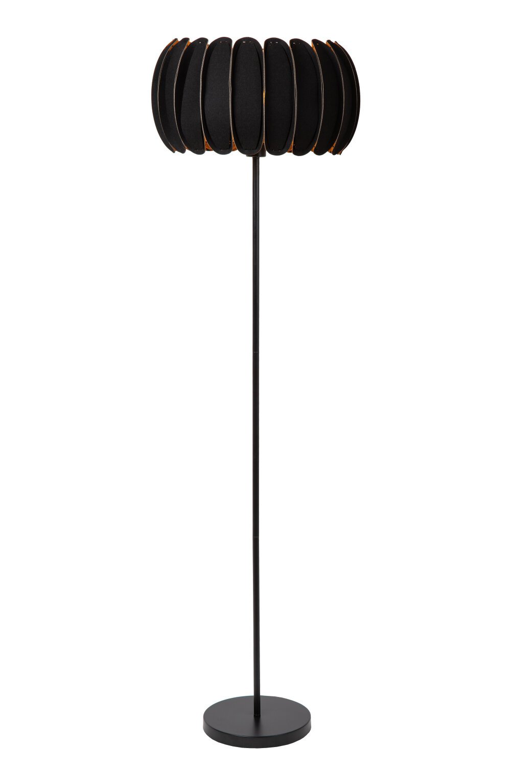 Lucide SPENCER Vloerlamp, 40cm, Zwart