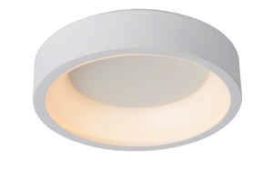 Lucide TALOWE LED - Plafonnière - Ø 30 cm - LED Dimb. - 1x20W 3000K - Wit