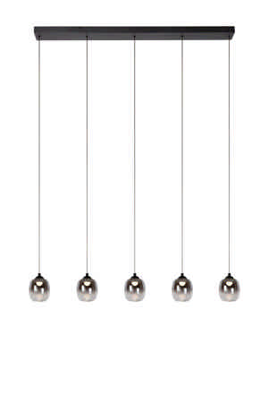Lucide TAMINO - Hanglamp - LED Dimb. - 5x5,6W 3000K - Zwart