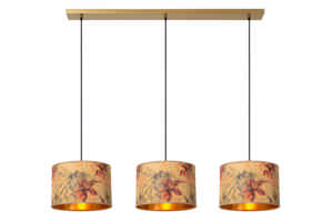 Lucide TANSELLE - Hanglamp - 3xE27 - Multicolor