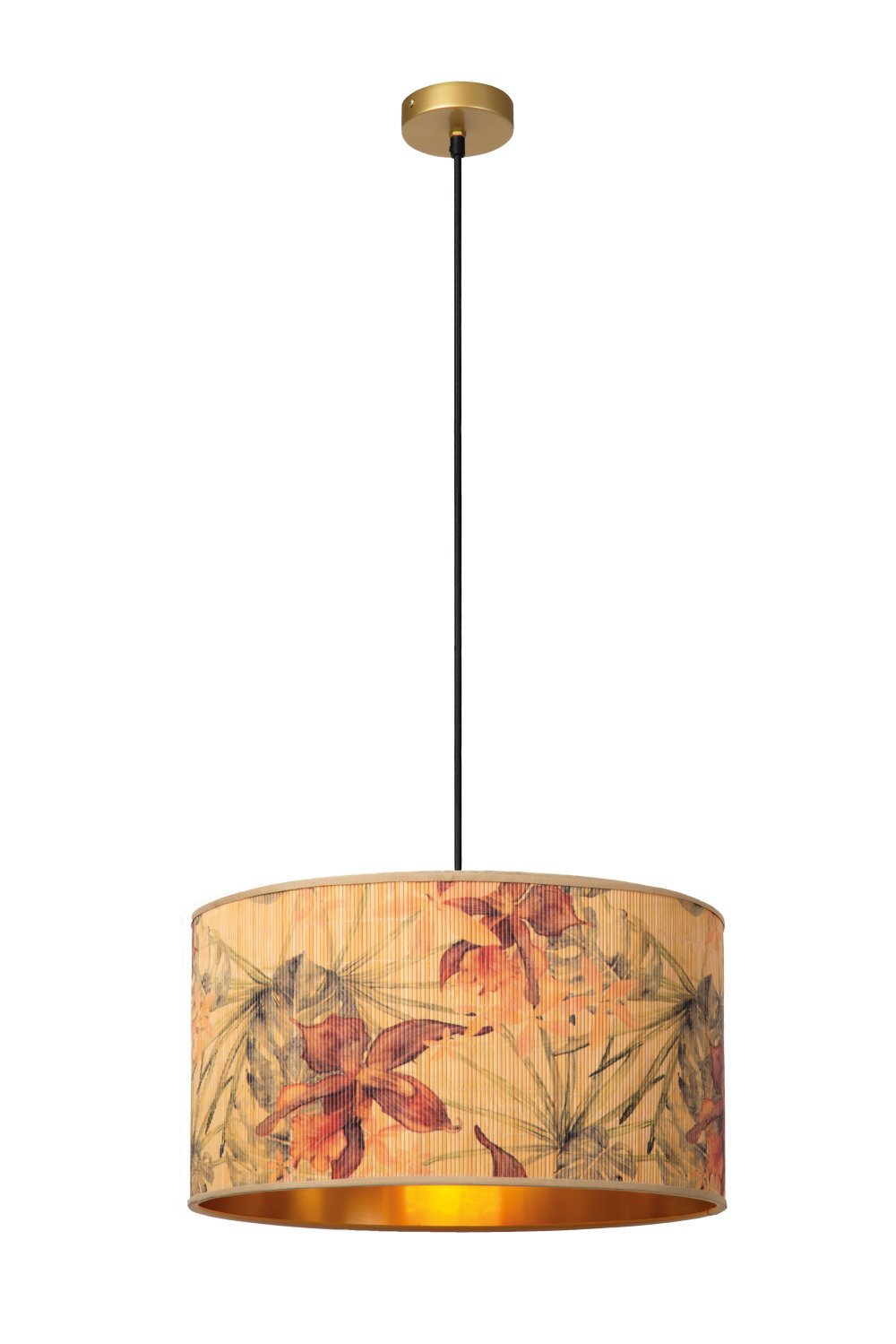 Lucide TANSELLE - Hanglamp - Ø 45 cm - 1xE27 - Multicolor