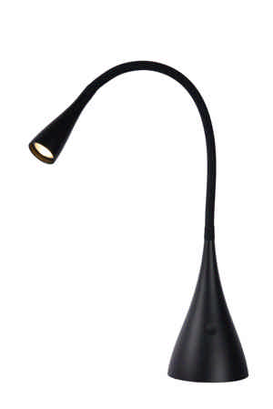 Lucide ZOZY Bureaulamp LED Dimb. 1x4W 3000K 3 StepDim Zwart