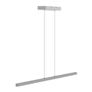 Mexlite Hanglamp Danske L 114 cm mat-chroom