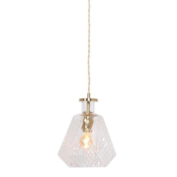 Mexlite Hanglamp Grazio goud 18 cm