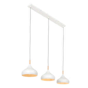 Mexlite Hanglamp mexlite 3099w wit