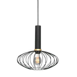 Mexlite Hanglamp zwart 3071zw