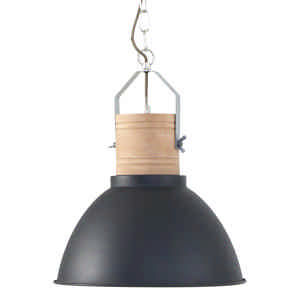 Mexlite Hanglamp Emile, 7781ZW, zwart.