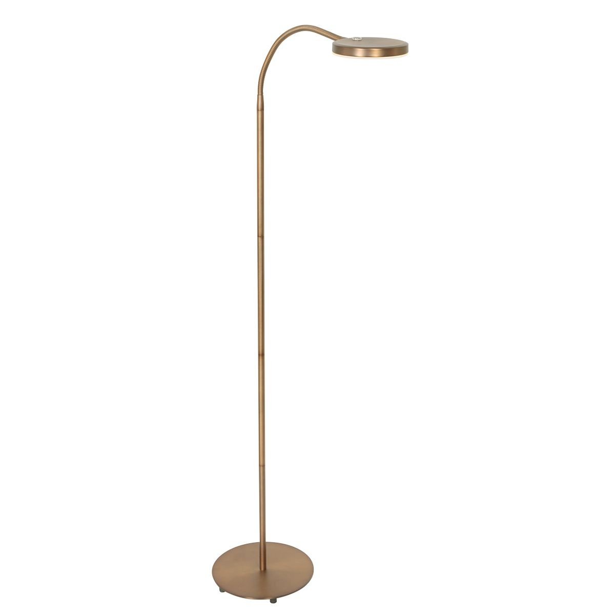 Mexlite Vloerlamp Platu H 132 cm brons