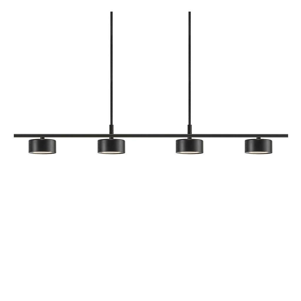 Nordlux Hanglamp Clyde 4 lichts L 115 cm 3 step dim zwart