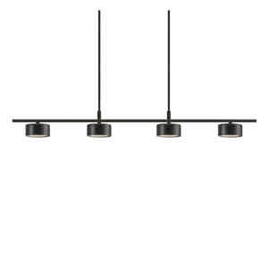 Nordlux Hanglamp Clyde 4 lichts L 115 cm 3 step dim zwart